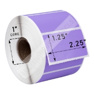Picture of Zebra - 2.25x1.25 LAVENDER (50 Rolls – Shipping Included)